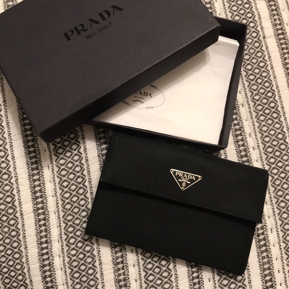 prada passport wallet